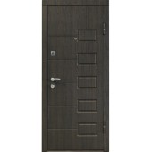 Входная металлическая дверь ПО-21 венге структурный